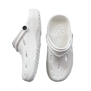 Clog Duflex White Lightweight Shoe Medium Fits Women 8 Clothing Accessory